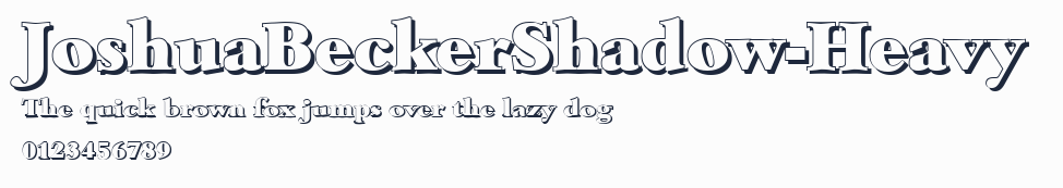 JoshuaBeckerShadow-Heavy預覽圖