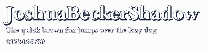 JoshuaBeckerShadow預覽圖