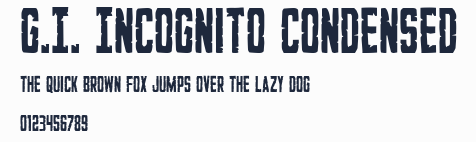 G.I. Incognito Condensed預覽圖