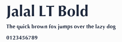 Jalal LT Bold