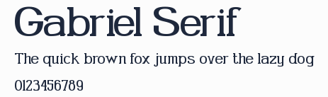 Gabriel Serif
