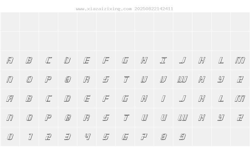 字符映射圖