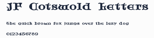 JF Cotswold Letters預覽圖