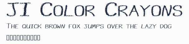 JI Color Crayons預覽圖
