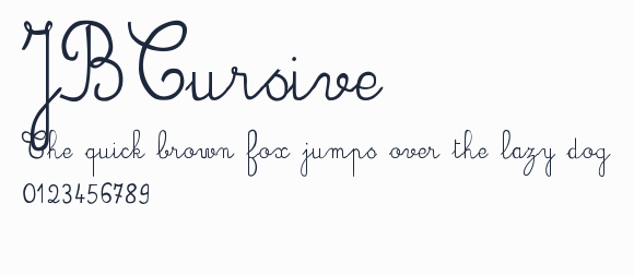 JBCursive預覽圖
