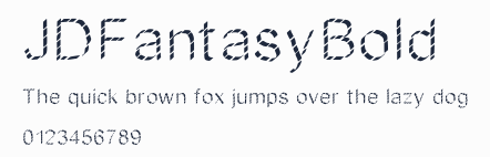 JDFantasyBold預覽圖