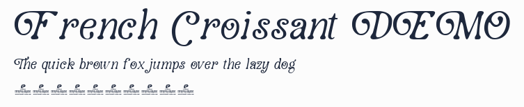 French Croissant DEMO預覽圖