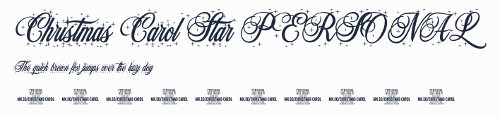 Christmas Carol Star PERSONAL預覽圖