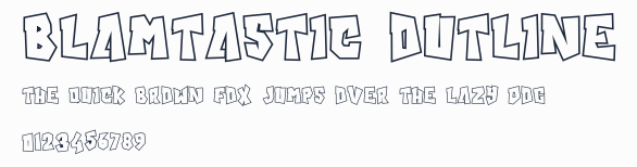 Blamtastic Outline預覽圖