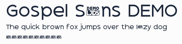 Gospel Sans DEMO預覽圖