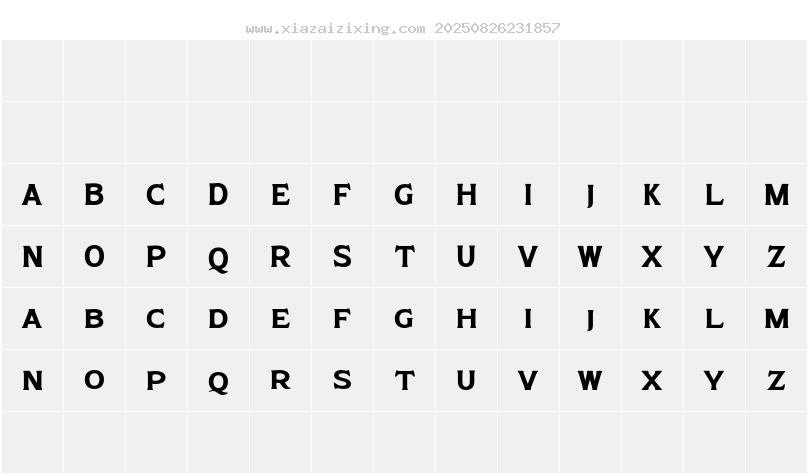 字符映射圖