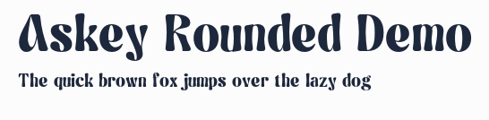 Askey Rounded Demo預覽圖