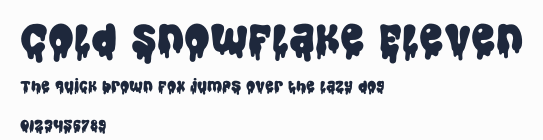 Cold Snowflake Eleven預覽圖