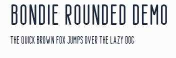 Bondie Rounded Demo預覽圖