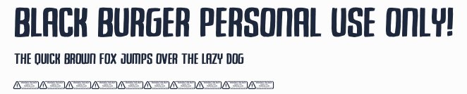 Black Burger PERSONAL USE ONLY!預覽圖