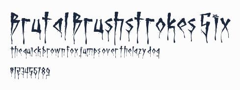 Brutal Brushstrokes Six