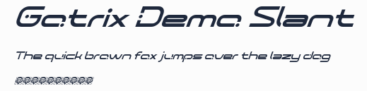 Gotrix Demo Slant預覽圖