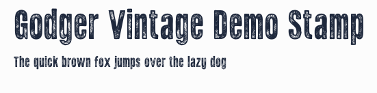 Godger Vintage Demo Stamp預覽圖