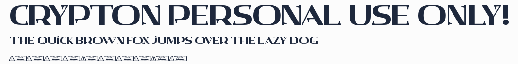 Crypton PERSONAL USE ONLY!預覽圖