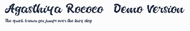 Agasthiya Rococo (Demo Version)預覽圖