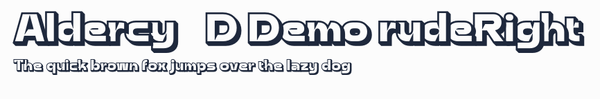 Aldercy 3D Demo rudeRight預覽圖
