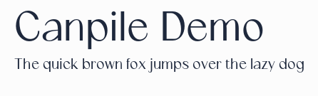 Canpile Demo預覽圖