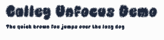 Calley Unfocus Demo預覽圖