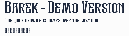 Barek - Demo Version預覽圖