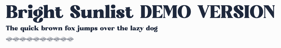 Bright Sunlist DEMO VERSION預覽圖