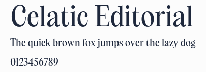 Celatic Editorial預覽圖