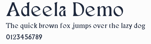 Adeela Demo預覽圖