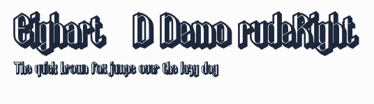 Eighart 3D Demo rudeRight預覽圖