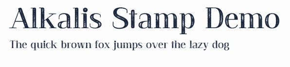 Alkalis Stamp Demo預覽圖