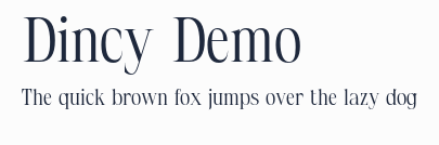 Dincy Demo預覽圖