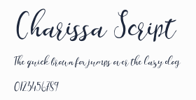 Charissa Script預覽圖