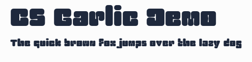 CS Garlic Demo預覽圖