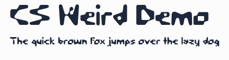 CS Weird Demo預覽圖