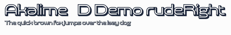 Akalime 3D Demo rudeRight預覽圖