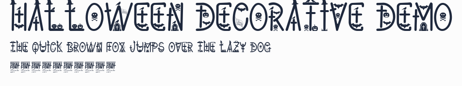 Halloween Decorative Demo預覽圖