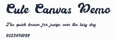 Cute Canvas Demo預覽圖