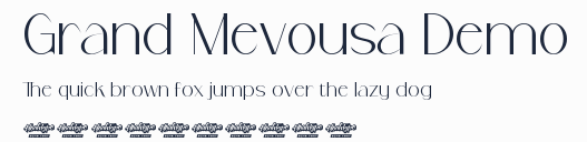 Grand Mevousa Demo預覽圖