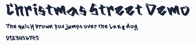 Christmas Street Demo