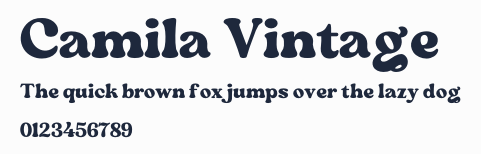 Camila Vintage預覽圖