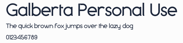 Galberta Personal Use預覽圖
