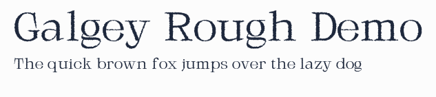 Galgey Rough Demo預覽圖