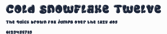 Cold Snowflake Twelve預覽圖