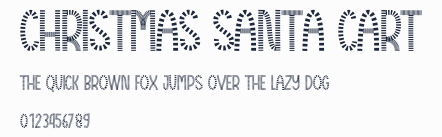 Christmas Santa Cart