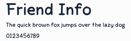 Friend Info預覽圖