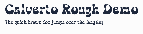 Calverto Rough Demo預覽圖