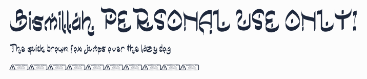 Bismillah PERSONAL USE ONLY!預覽圖